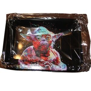 Yoda Rolling Tray Star‎ Wars Metal Small Stash Tray Colorful Art